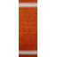 Orange Gabbeh Oriental Runner Rug 3x11