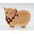 Ceramic Decorative Pig Shaped Plate Set of 2