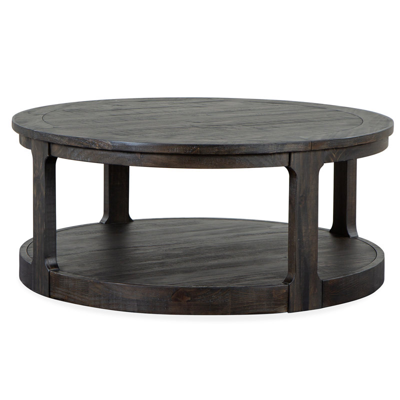 Lapeer Round Cocktail Table With 2 Nesting End Table, 5 Pieces: Coffee Tables, 4 End Tables