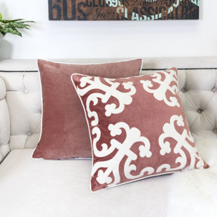 Applique Indoor/Outdoor Throw Pillow