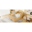 Bear Shape Design Toddler Floor Bed with Premium Pine Wood And Easy Assembly-125179203