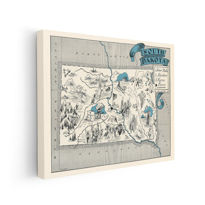 South Dakota Pictorial Map