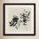 Frony "Black Florals I" Painting by Isabelle Z
