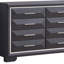 Commode noire G01600-D (commode)