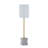 Marion 28" Table Lamp with Linen Shade, Grey
