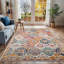 Sterne Machine Woven Beige/Blue/Orange/Pink/Teal/Yellow Indoor Rug-646818671