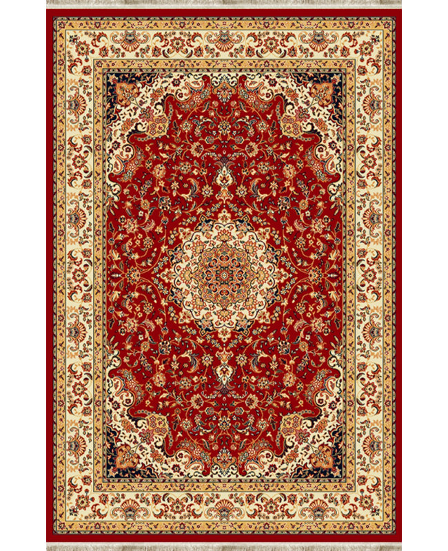 Oriental Wool Area Rug, Rectangle 120 x 180cm