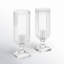 Bougie ouragan en verre