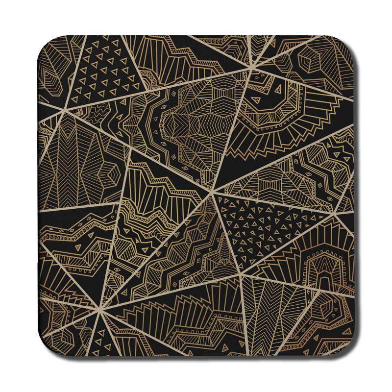Square 6 Piece Coaster Set