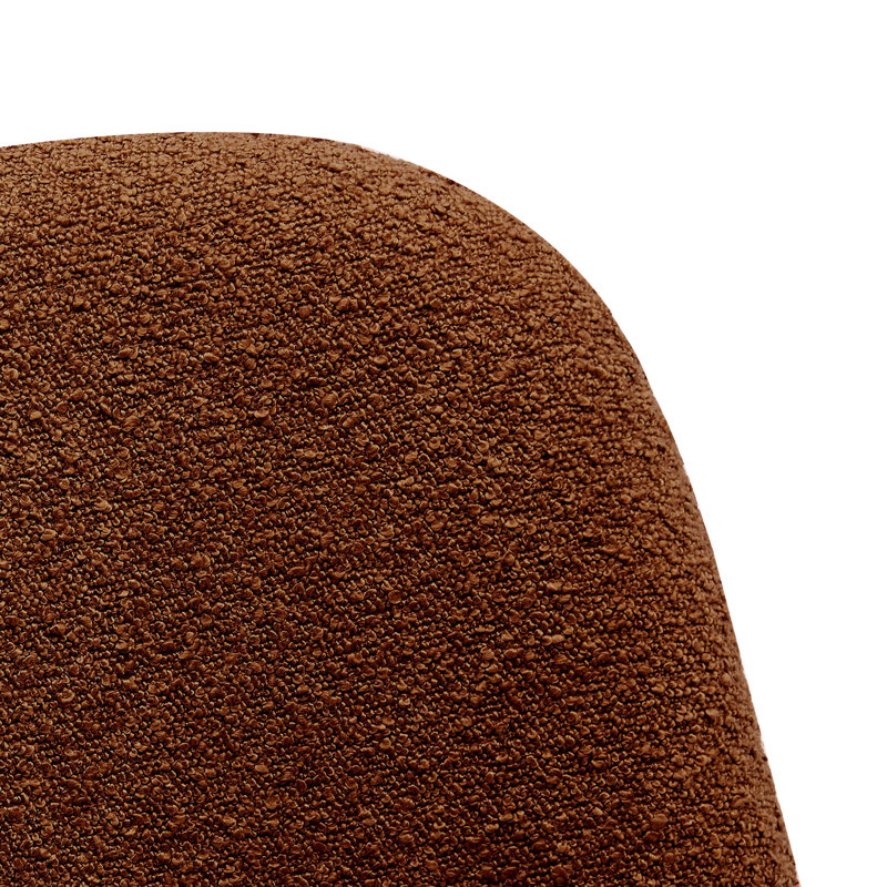Chaise d'appoint Breann, Brun