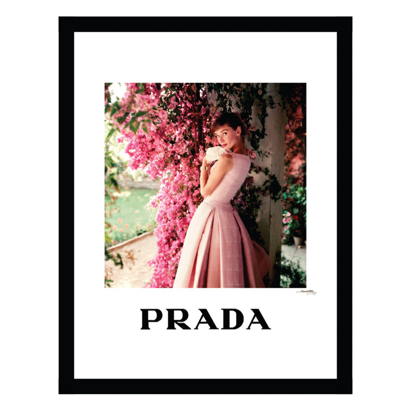 Audrey Hepburn, mode encadrée