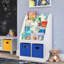 Organisateur de rangement en tissu pliable avec poignées 2 pièces RiverRidge Kids - bleu-1747185063