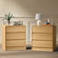 Ensemble de 2 tables de chevet 3 tiroirs-1985681794