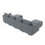 Canapé modulaire rembourré en U Tremee-122847027