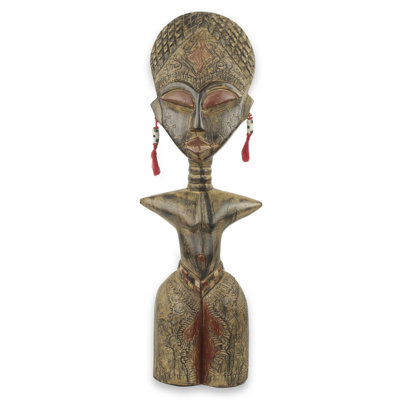 Ewe Tribe Woman Sculpture