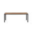 Zanesville Rectangular Metal Outdoor Dining Table-11454756