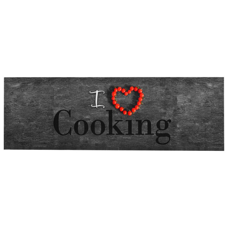 Afflick-Laidley Cooking Kitchen Mat, 0.5cm H x 180cm W x 60cm L
