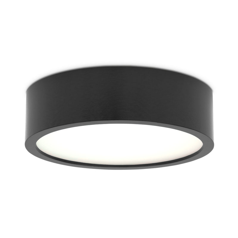 Altavious Flush Mount, Black