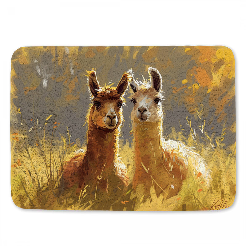Tapis de bain Llamas, L 17 po x L 24 po