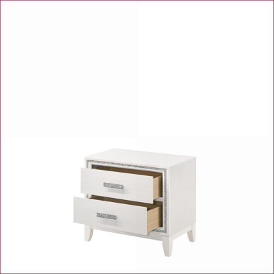 Table de chevet 2 tiroirs Haiden