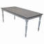 Table de salle à manger en bois massif Maximillian-2105007624