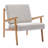 Banan Boucle Upholstered Armchair-1529880006