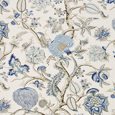 Oriana Pondicherry Linen Print Fabric