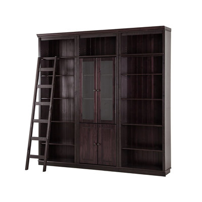 Dellene 223cm H x 222cm W Library Bookcase