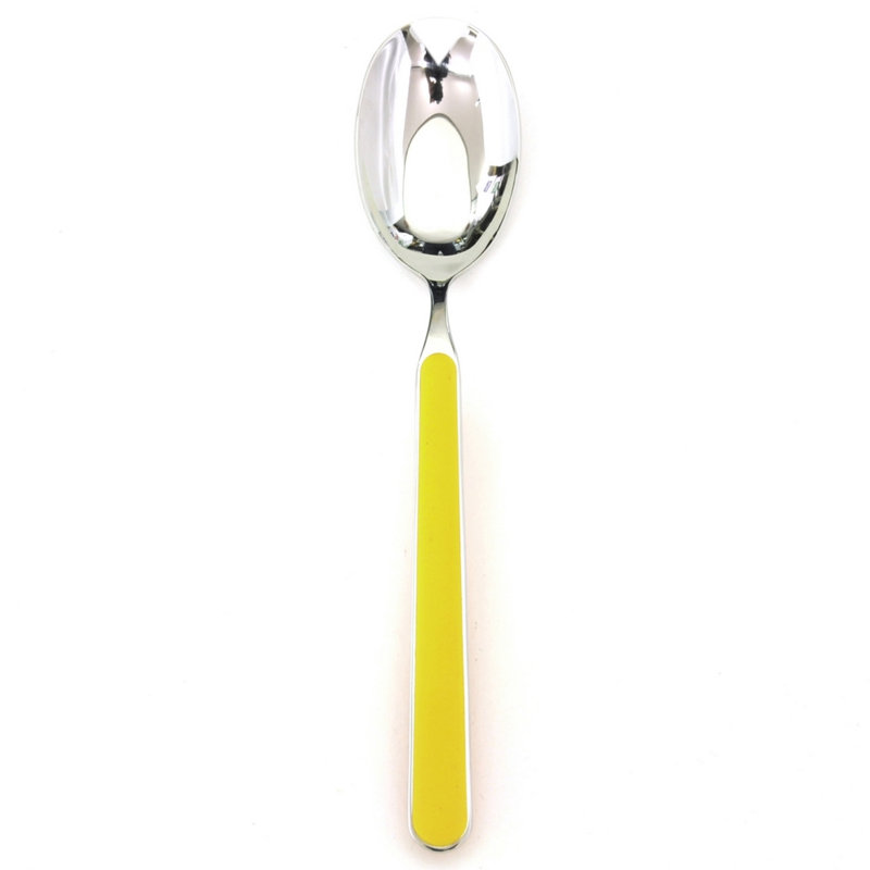Fantasia Serving Spoon, Yellow