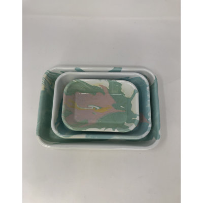 Ivy Bronx Connellsville Metal Platter