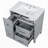 MDF Vanity Cabinet with Solid Wood Legs-1995676173