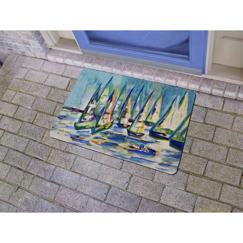Tapis de porte antidérapant pour porte de nombreux voiliers 18 po x 26 po