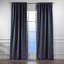 Rideau simple extra long et extra large en velours mat luxueux-71630107-71630038