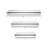 Linear Burner with Complete Connection Kit - Heavy Duty Powder Coated Steel Fireplace Fire Pit-110454633