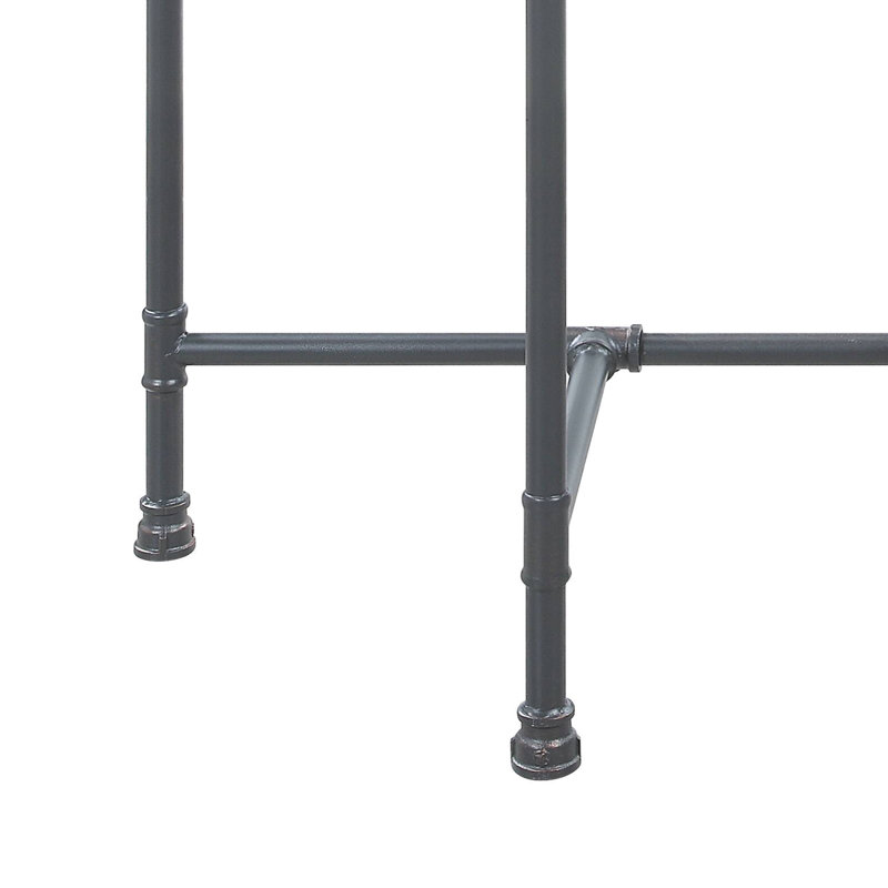 Console Diomedes de 46,6 po de largeur avec plateau en verre