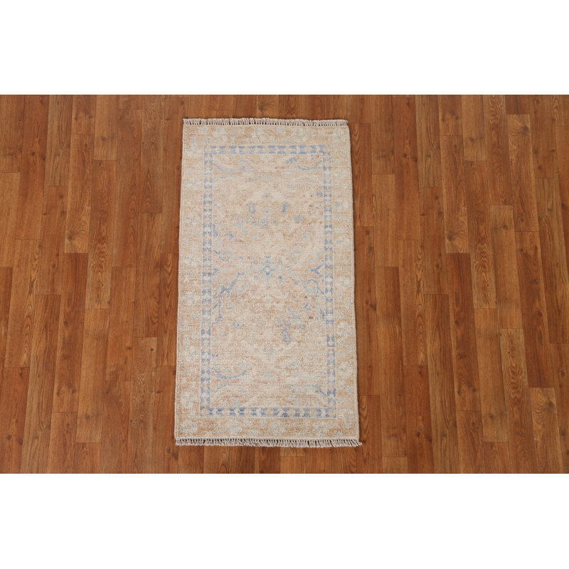 Tapis unique en coton 3 pi 9 po x 2 pi Neeach Neemi