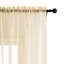 Rideaux transparents Chapple, texture de lin pour chambre d'enfant, 52 x 63 pouces, 2 panneaux, brume bleue-1115459488-1115459502