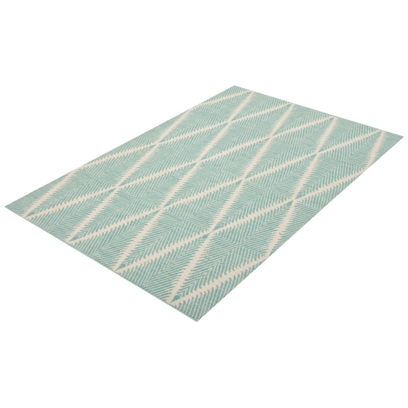 Kilim Lesterny Aqua 5 pi 3 po x 7 pi 10 po
