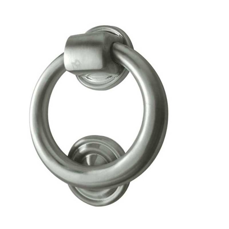 Ring Knocker, Satin Chrome