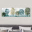 Abstract Forest by On Rei - Wrapped Canvas Panoramic Print-426423094