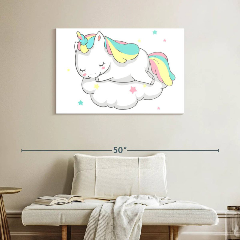 Ashelle Sleepy Unicorn, H 26 po x l 39 po