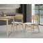 Chaise rembourrée en bois massif-559834385
