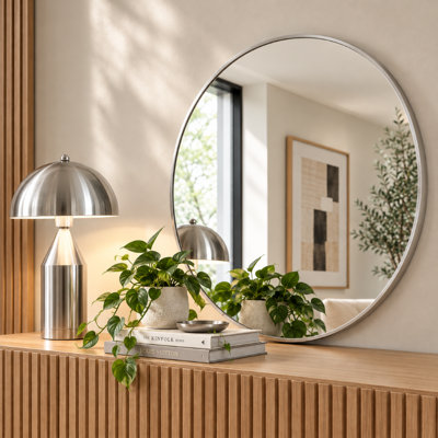 Luvine Round Wall Mirror