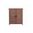 Potting Bench With Storage Cabinet And Metal Table Top For Outdoor Patio, Garden Furniture Wood Workstation Coffee