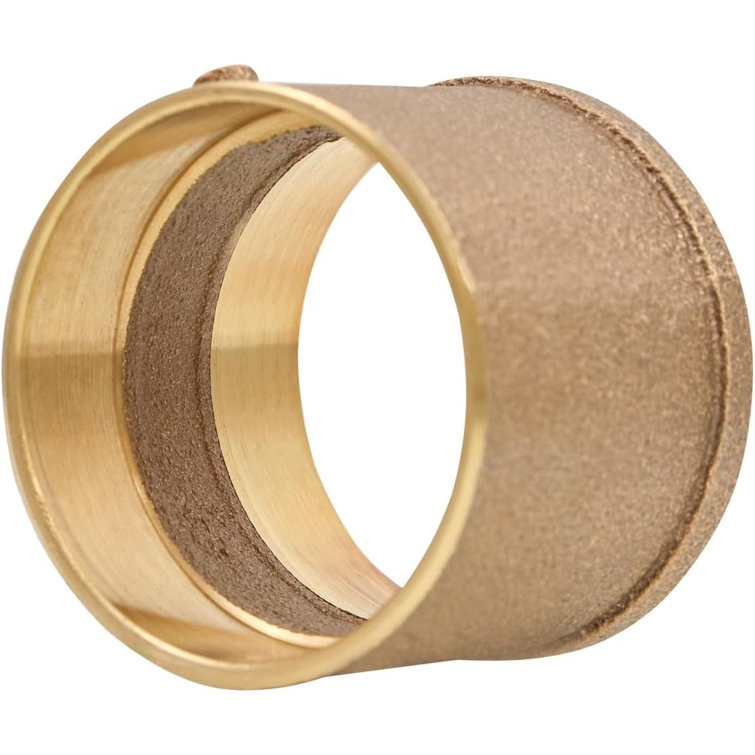 Cast Brass DWV No Hub Adapter 2" x 1-1/2" C for Drain, Waste and Vent Systems