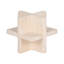 Joss & Main 5-Inch Travertine Geometric Object In Tan