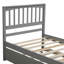 Lit plateforme simple avec lit gigogne-1057168538