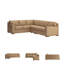 Canapé modulaire 3 pièces Bandon