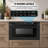 Cosmo 24 in. Haven Collection 1.2 cu. ft. Built-in Microwave Drawer, 1000W, Touch Controls, Defrosting Rack in Matte Black