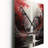 Red Tree Endless Waterfall Journey - Landscapes Wall Clocks-198569222